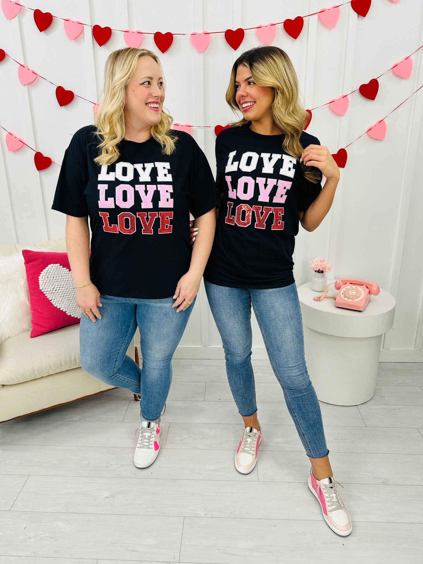 Triple The Love Graphic Tee