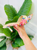 Effortless Elevation Heels In Pink Floral