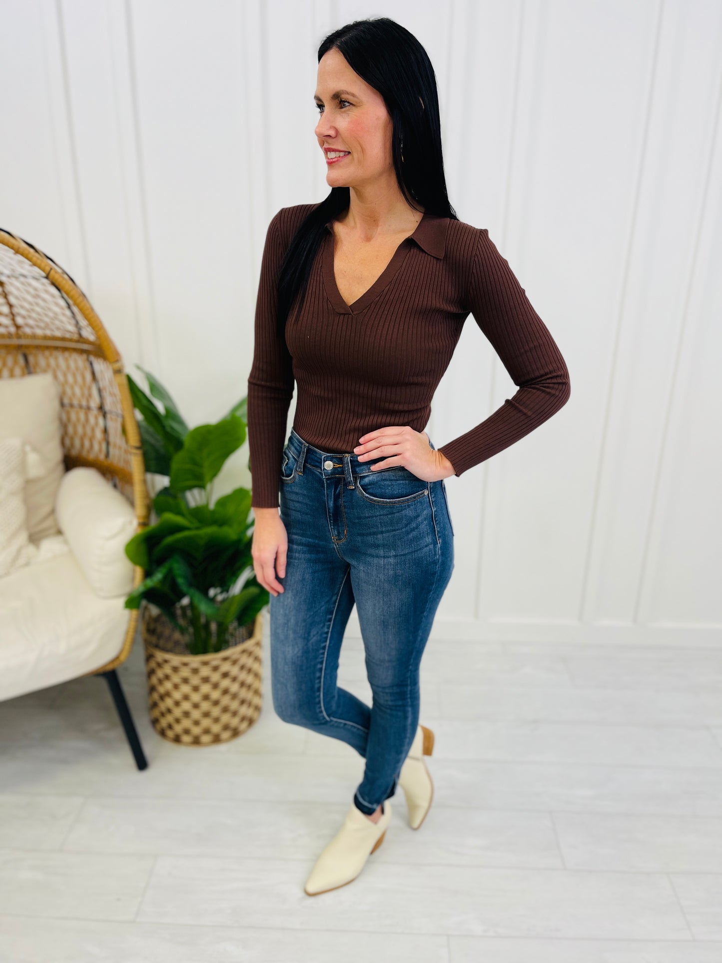 Judy Blue REG/CURVY You Can't Slit With Us Side Slit Skinny Jeans