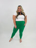 Tummy Control Custom MOCO Leggings In Kelly Green