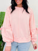 Fairytale Flutters Sweatshirt In Pink