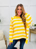 The Cove Top In Yellow/Ivory