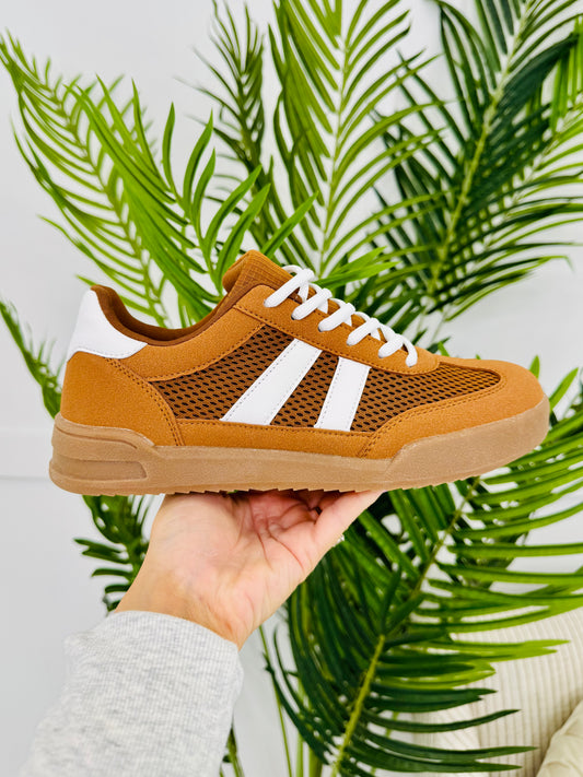 Shadow Sprint Sneakers in Tan