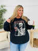 Staying Alive Graphic Crewneck Sweatshirt