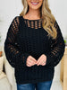 Airy Dream Top in Black