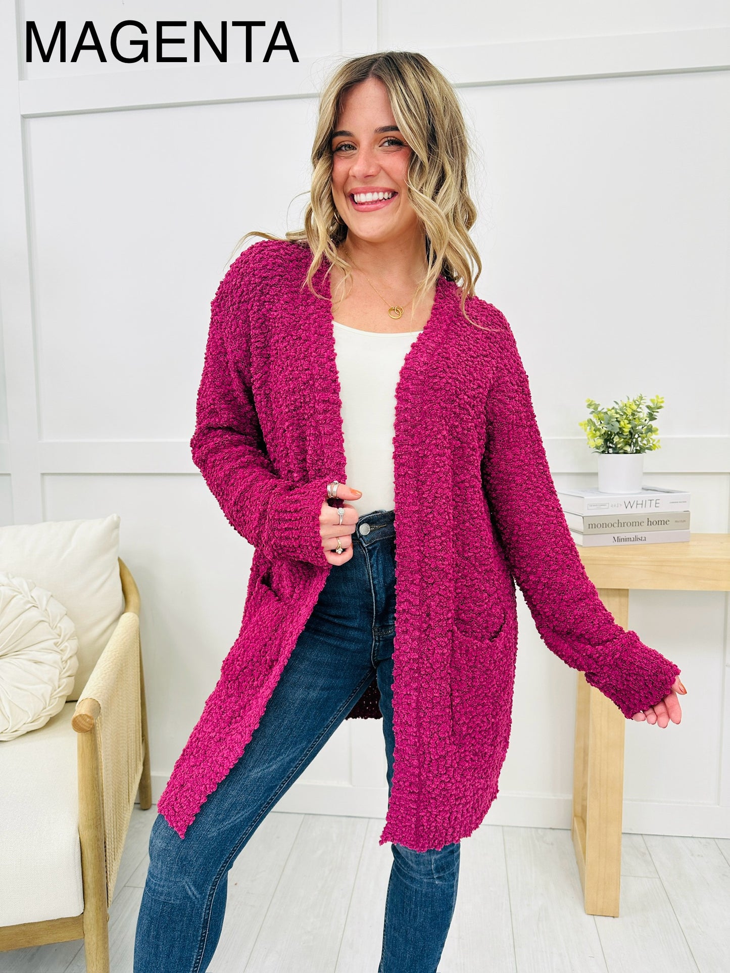 Putting On A Smile Cardigan- Multiple Colors!