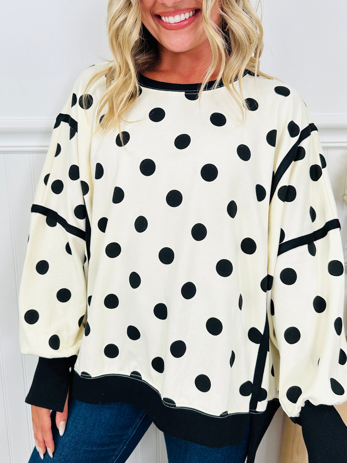 Connect The Dots Top In Multiple Colors