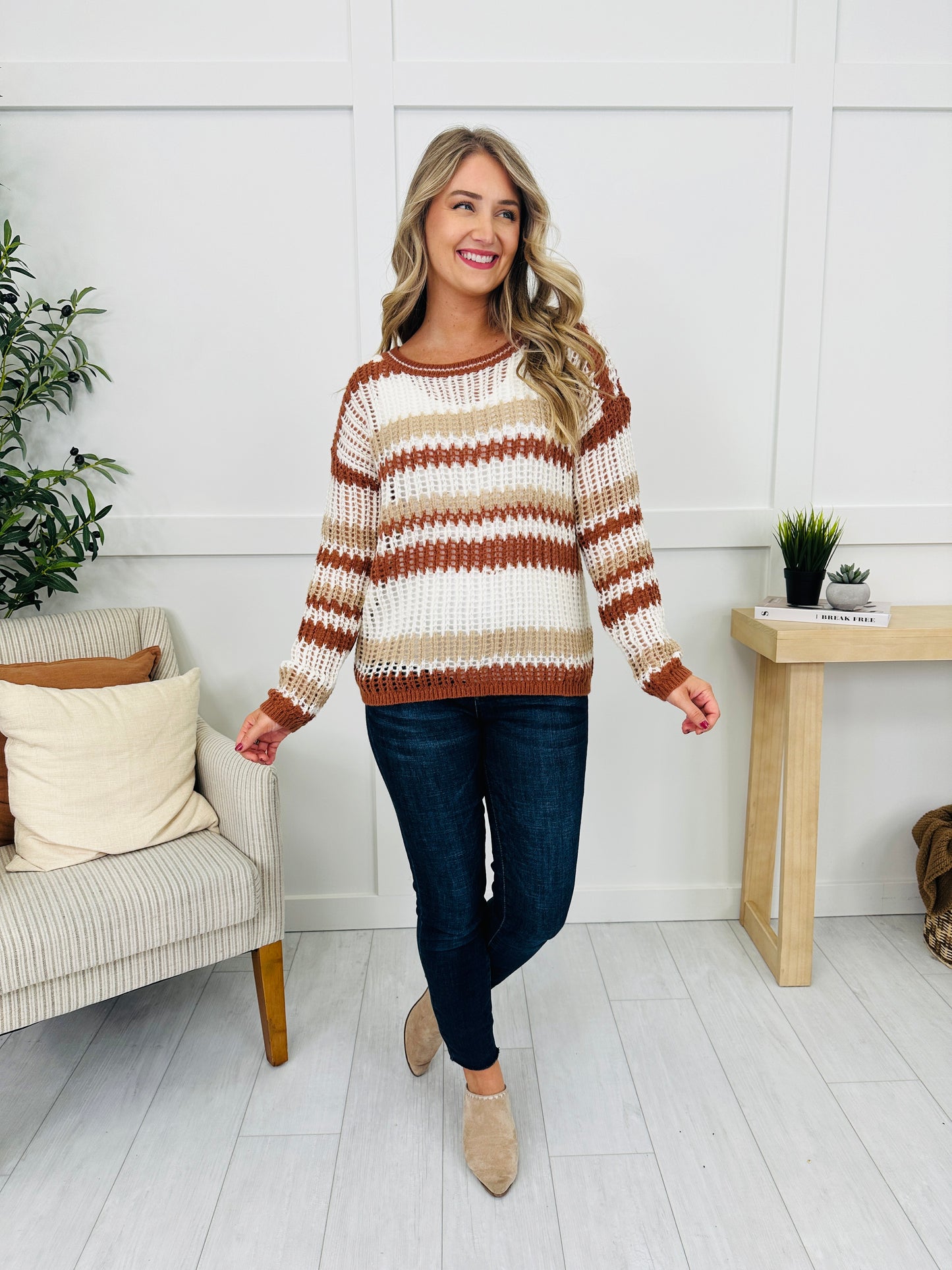 Golden Threads Of You Sweater