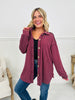 Fall Feelings Shacket- Multiple Colors!