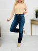 Judy Blue Snug in Style Thermal Straight Jeans