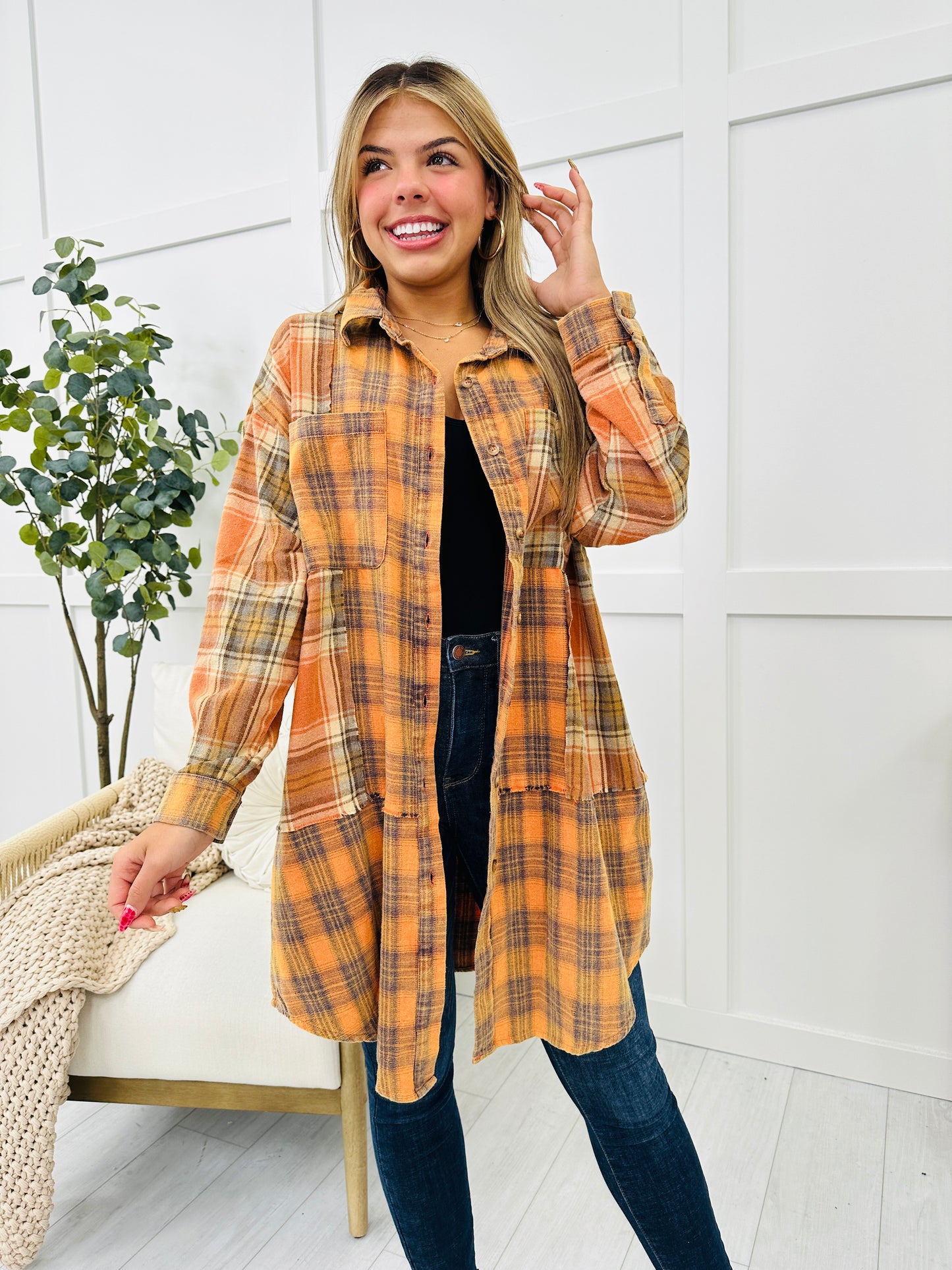 Restock! Reg/Curvy Uniquely You Flannel