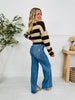 Side Note Tummy Control Wide Leg Jeans
