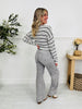 Grey Goals Tummy Control Wide Leg Jeans In Multiple Inseams