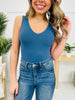 Restock! Plus/Reg Cropped Reversible Shapewear Tank- Multiple Colors!