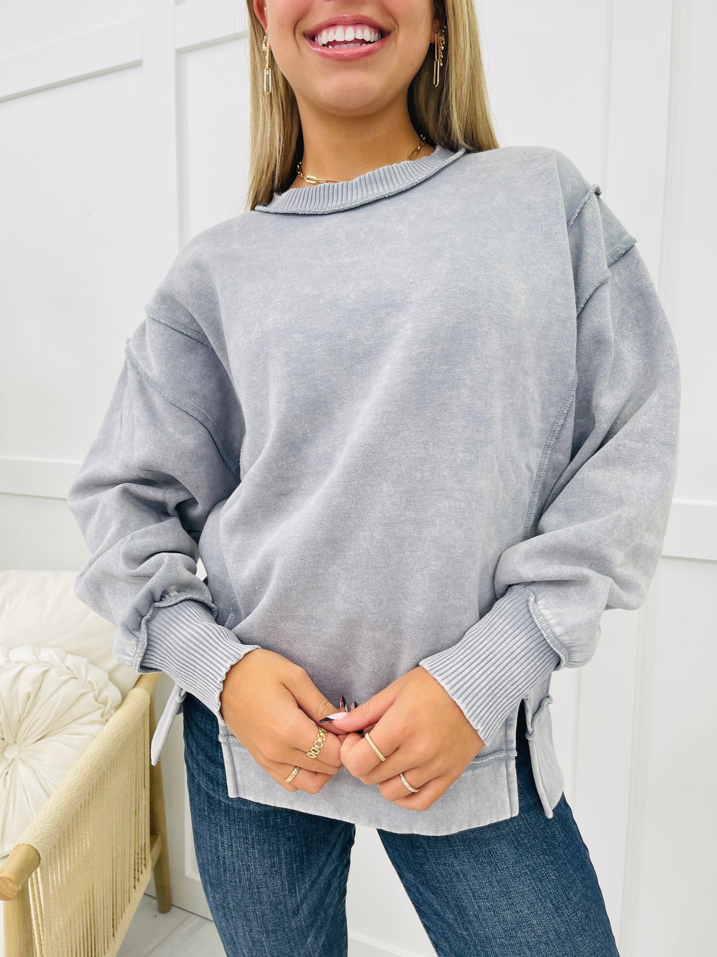 DOORBUSTER! Feeling Like My Best Self Sweatshirt- Multiple Colors!