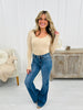 Judy Blue Twist and Shout Classic Flare Jeans in Reg/Curvy