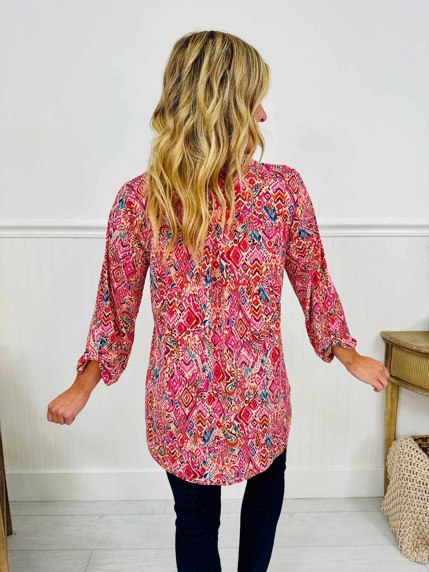 Fall Into You Top in Taupe