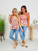 Petal Pop Tank Top in Tulip Print