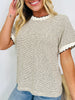 Scalloped & Sweet Top In Multiple Colors