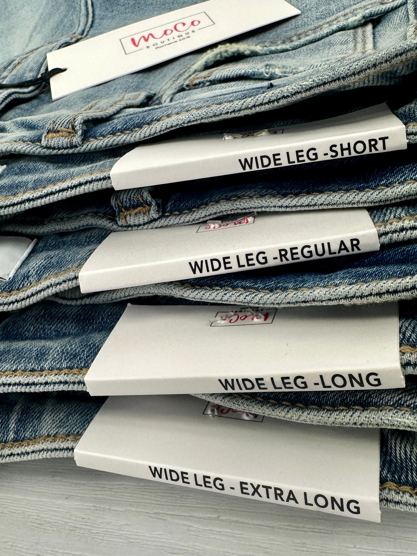 Fit Just Right Wide Leg Jeans With Tummy Control in Four Inseams