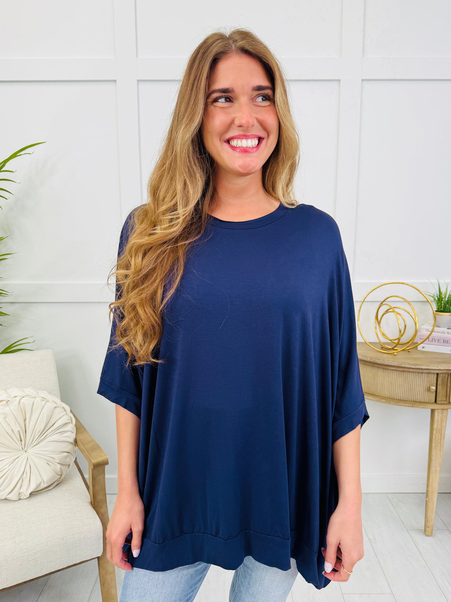 Drape & Go Top In Multiple Colors
