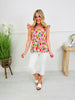 Petal Pop Tank Top in Tulip Print