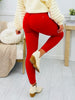 YMI Candy Cane Crush Super Stretch Skinny Pants in Reg/Curvy