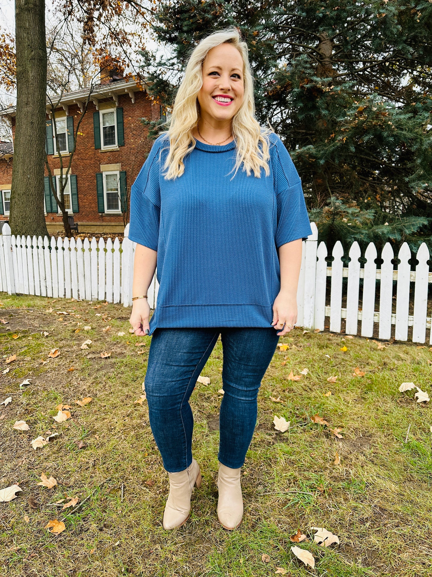 REG/CURVY Easy Living Pullover- Multiple Colors!