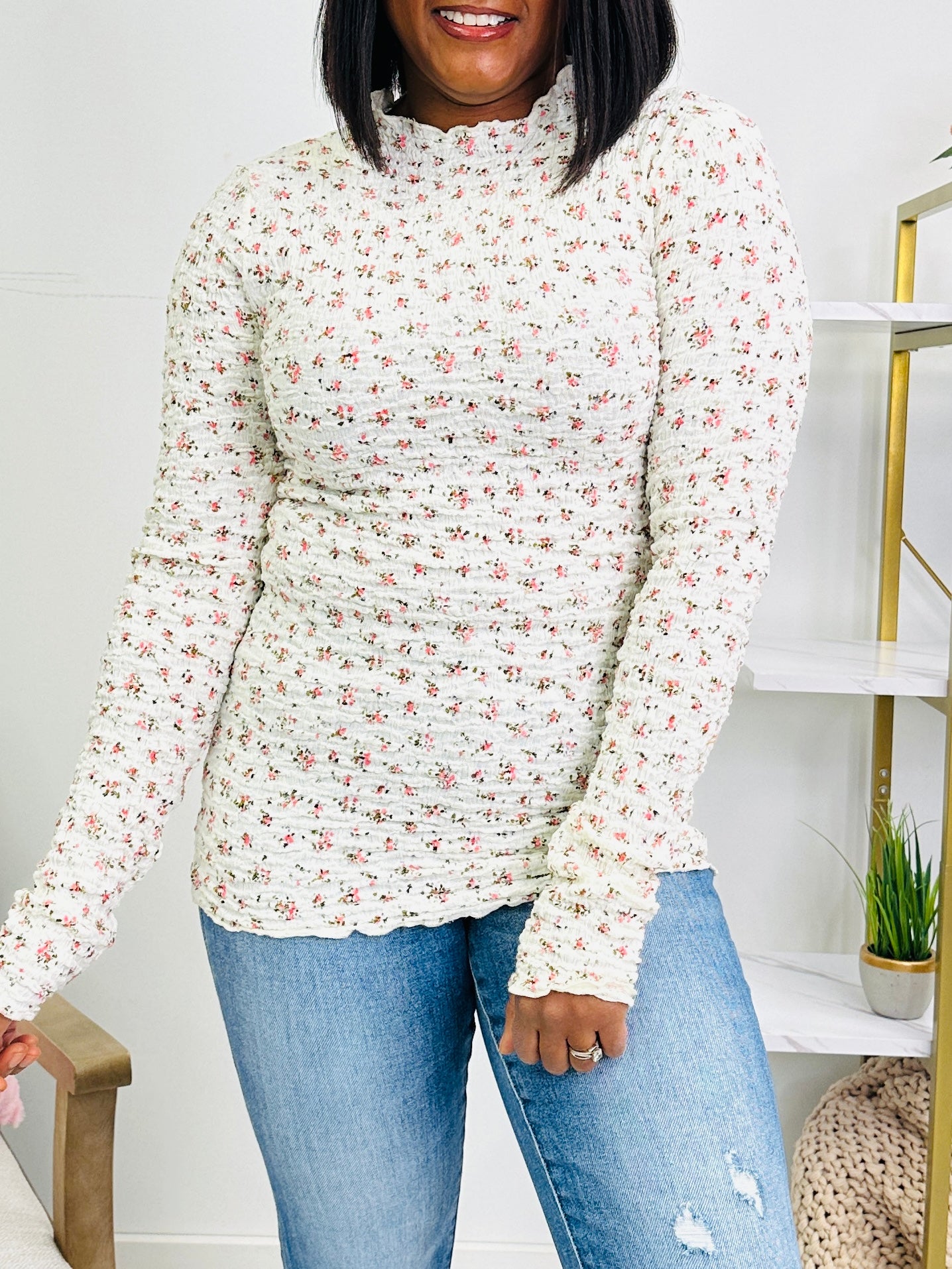 Pastel Promise Top in Cream Pink