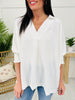 DOORBUSTER! Collar Me Cozy Top- Multiple Colors!