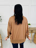 Living For The Weekend Pullover in Mocha