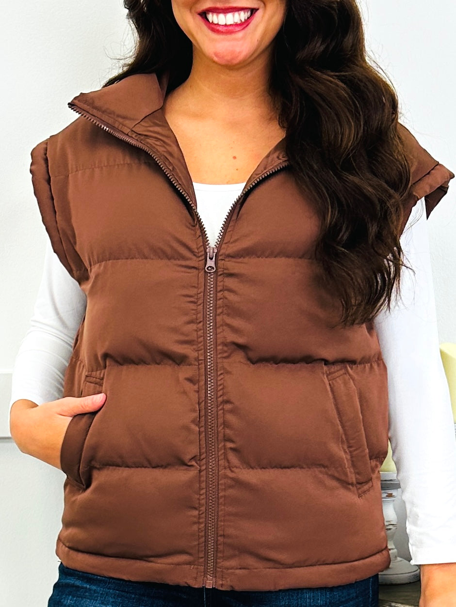 One More Layer Vest In Multiple Colors