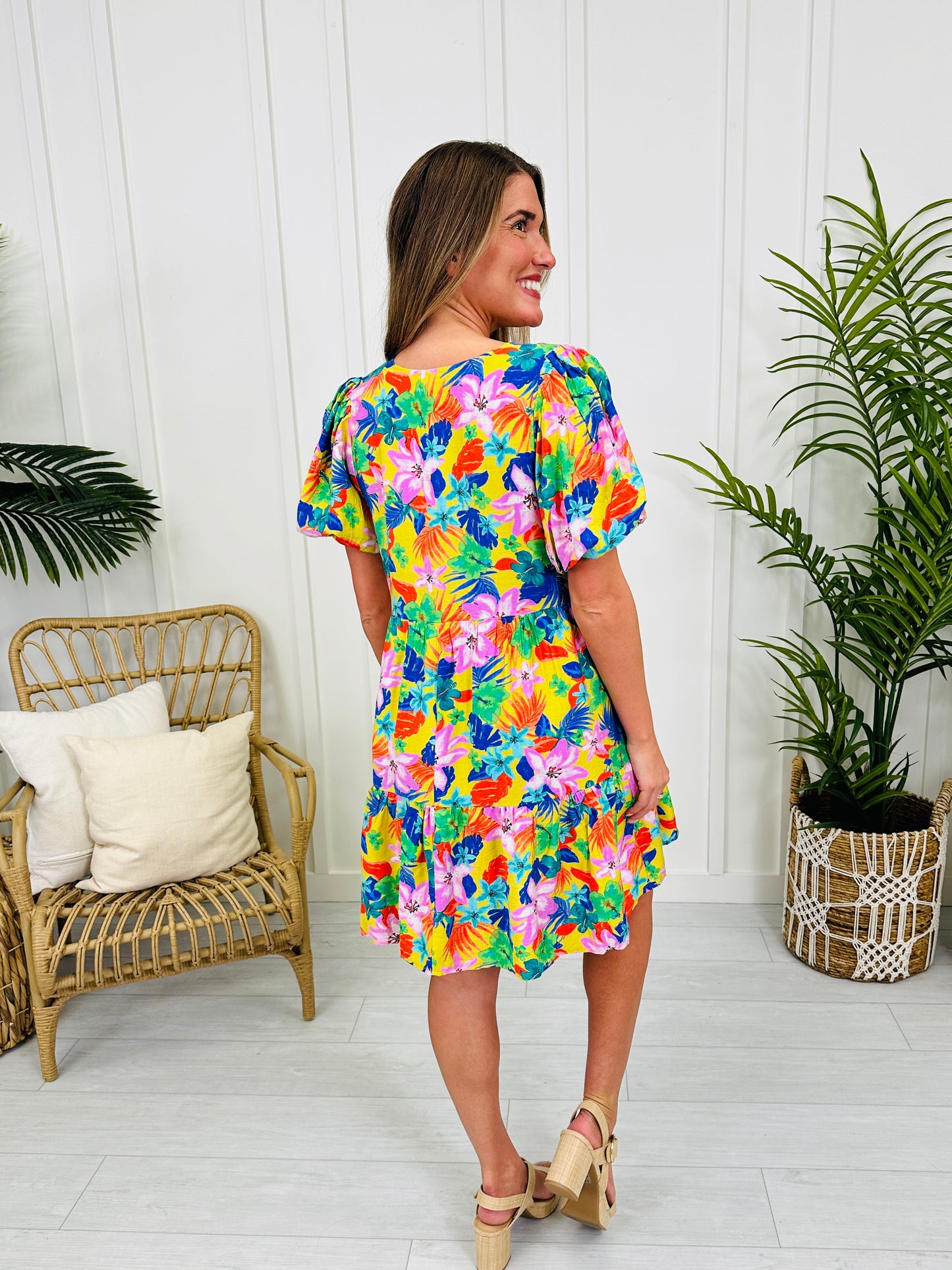 Tropical Twirl Dress