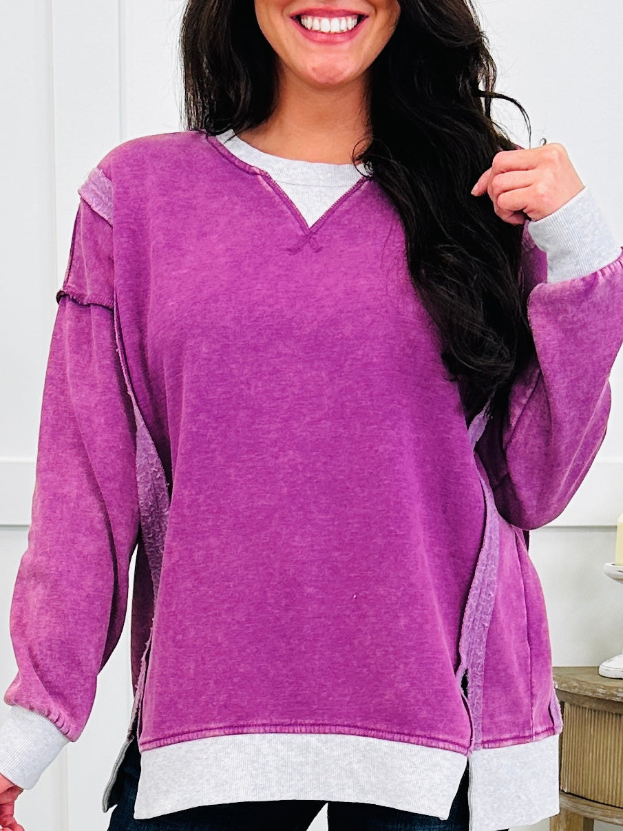 Anywhere With You Sweatshirt In Multiple Colors