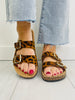 Daily Step Sandals In Leopard