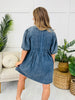 Whispered Pleats Dress