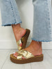 Metallic Muse Sandals