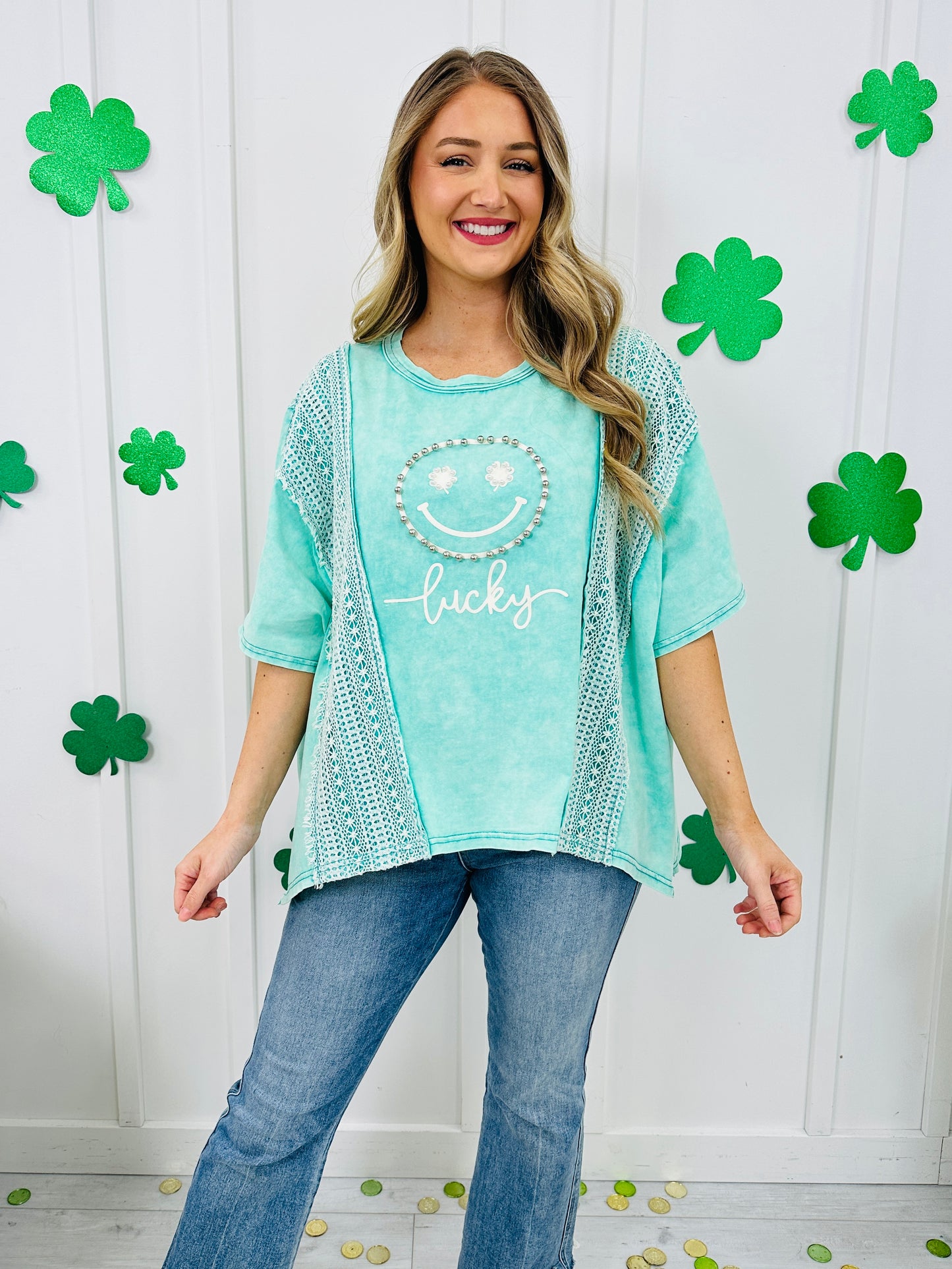 Smiles & Shamrocks Tee