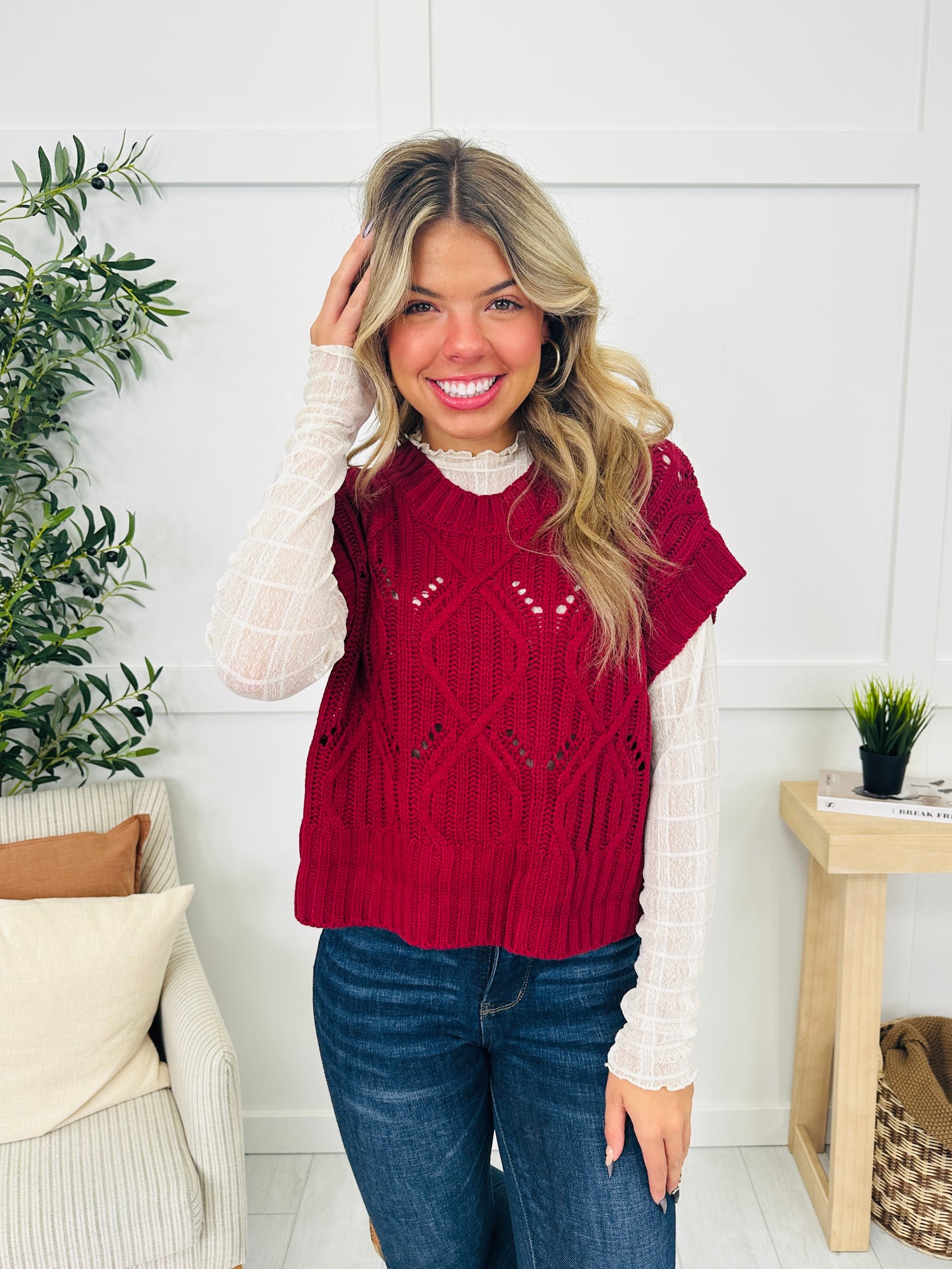 DOORBUSTER! Lost In The Pattern Sweater- Multiple Colors!