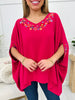 REG/CURVY Embroidered Essence Top- Multiple Colors!