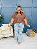 MOCO Exclusive Straight To It Straight Leg Tummy Control Jeans in Reg/Curvy