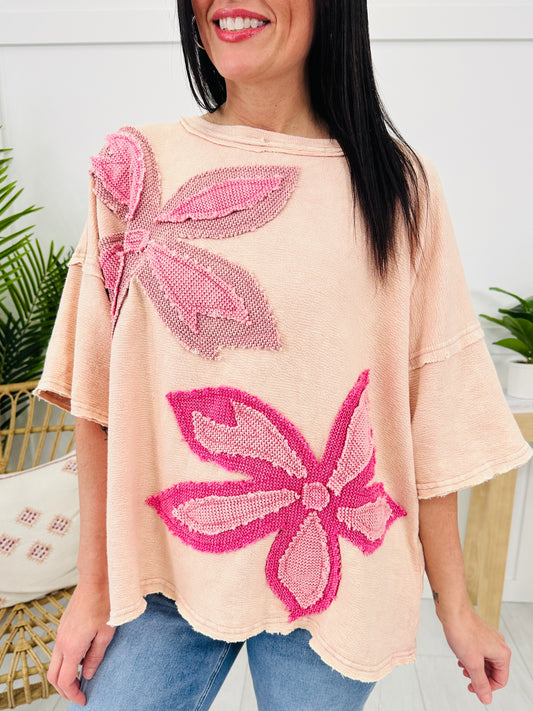 Flowered Fantasy Top