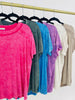 DOORBUSTER! Vintage Vibes Top- Multiple Colors!