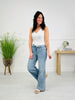 Judy Blue Right on Trend Retro Wide Leg Jeans