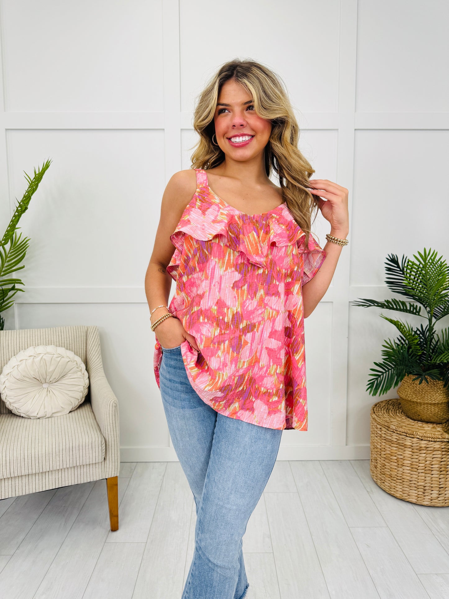 Petal Push Tank Top