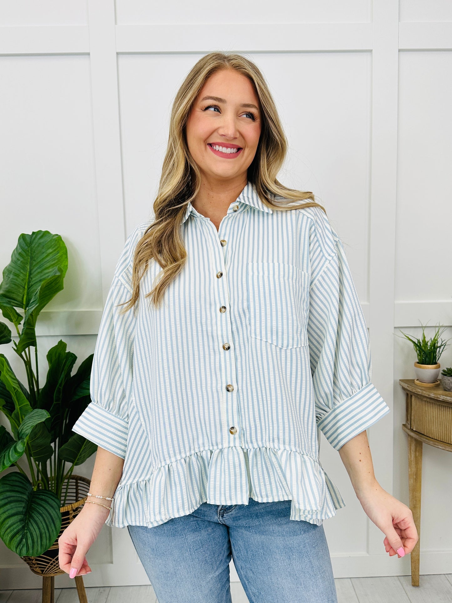 Easy Breeze Stripes Top in Multiple Colors