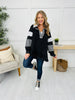 Striped Edge Pullover In Black Combo