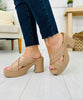 Midnight Motive Heels in Taupe