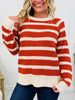 Autumn Avenue Sweater In Rust