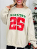 December 25 Graphic Crewneck Sweatshirt